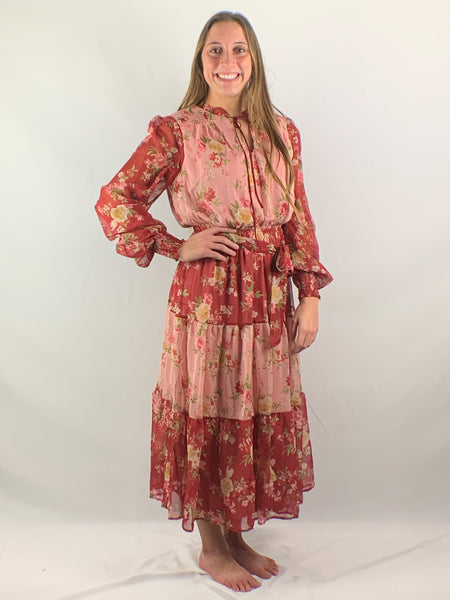 vintage, peasant dress