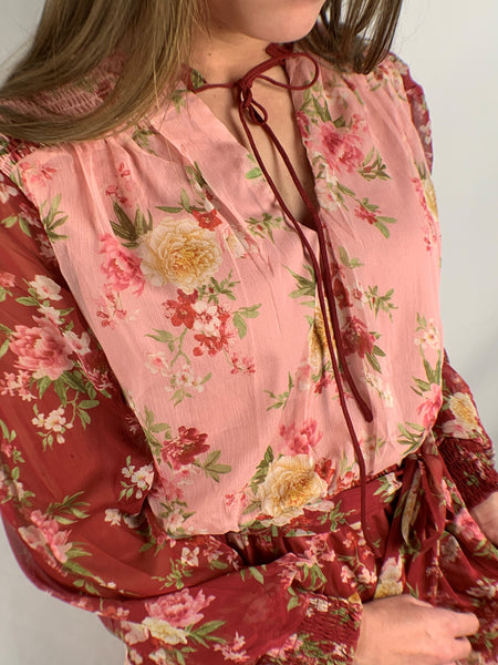 vintage, peasant dress